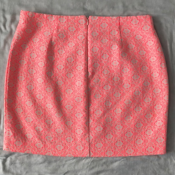 Gap Neon Pink/ White Skirt - Picture 3 of 4